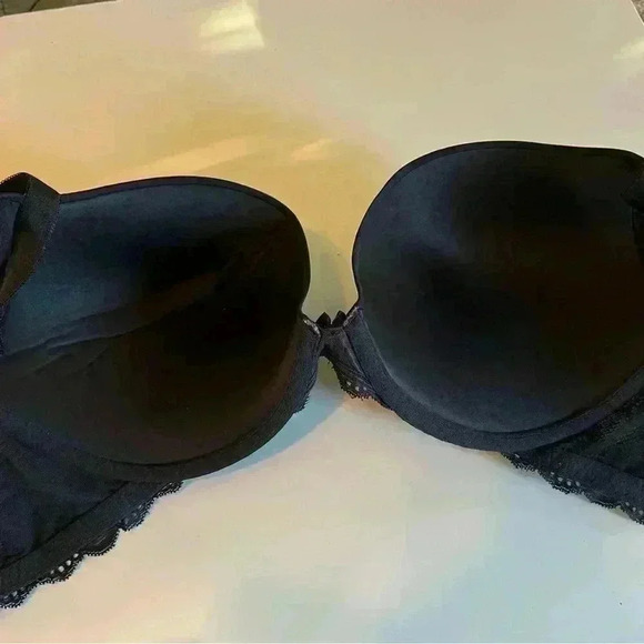 Torrid Black Bra with Lace Trim Full Coverage Size 42C - Picture 7 of 7